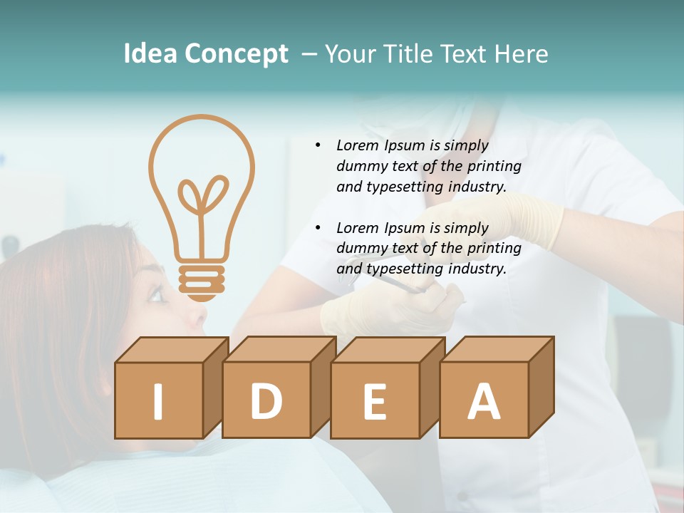 Dread Caucasian Medicine PowerPoint Template