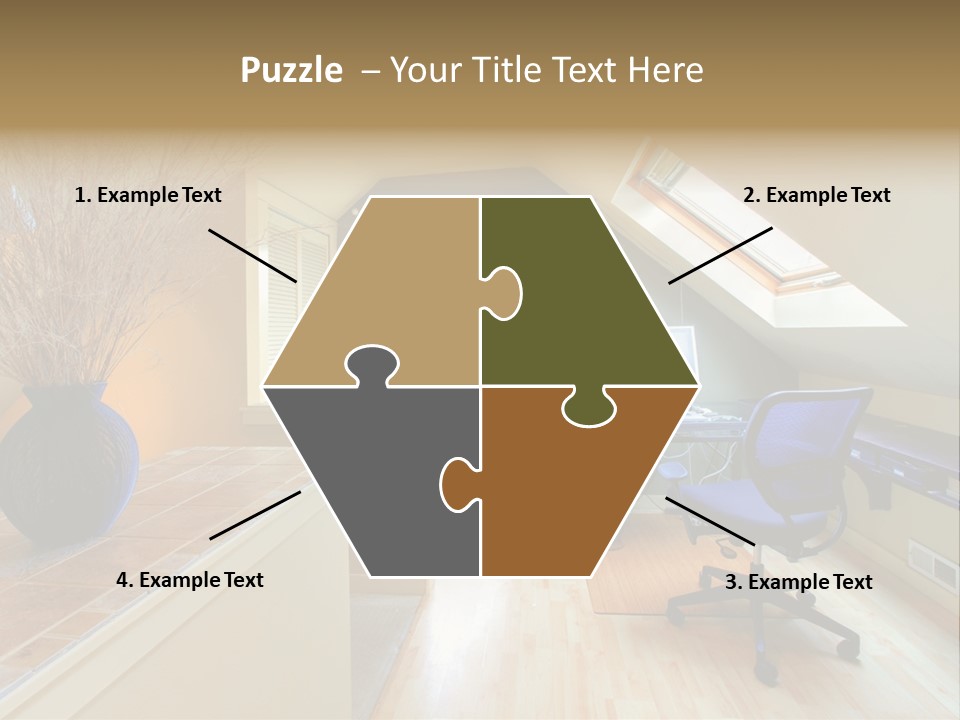 Free Stock Green PowerPoint Template