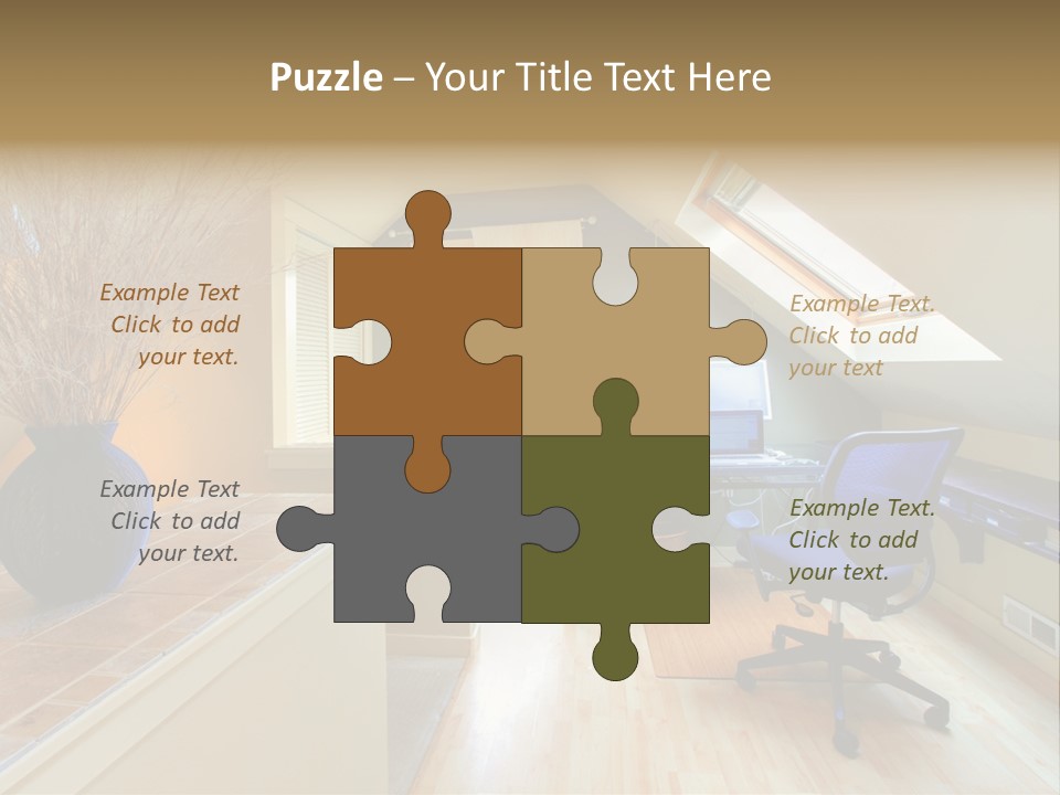 Free Stock Green PowerPoint Template