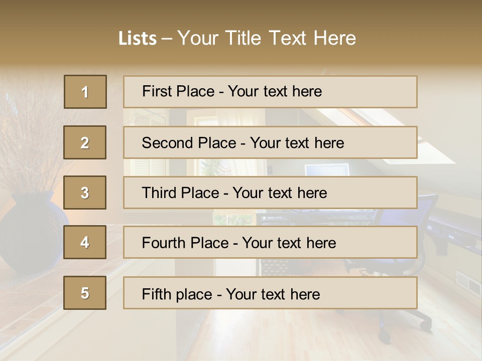 Free Stock Green PowerPoint Template