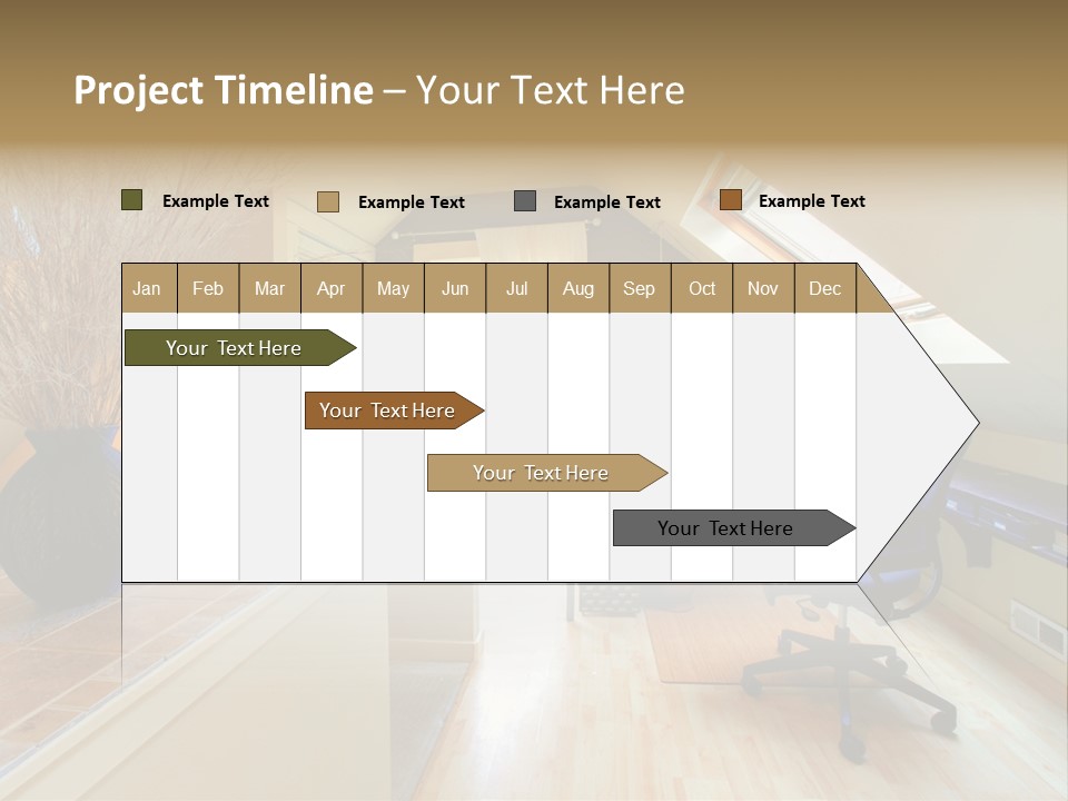Free Stock Green PowerPoint Template
