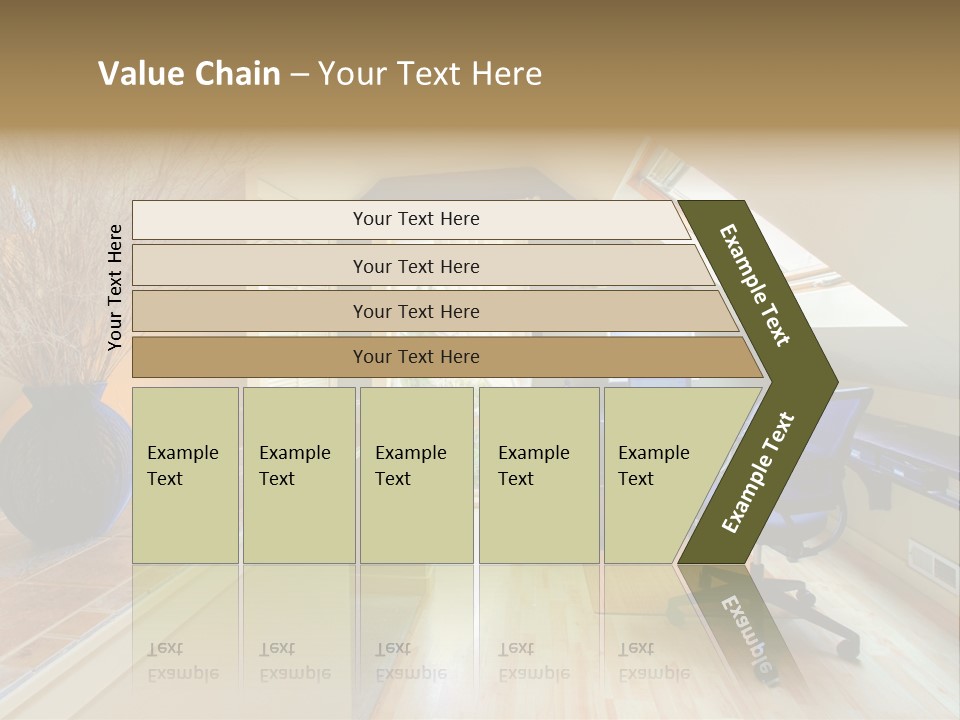 Free Stock Green PowerPoint Template