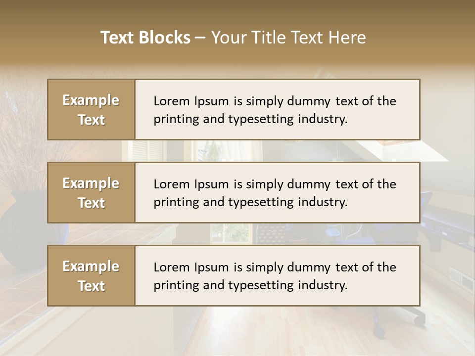 Free Stock Green PowerPoint Template