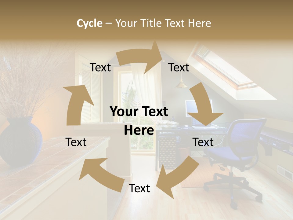 Free Stock Green PowerPoint Template