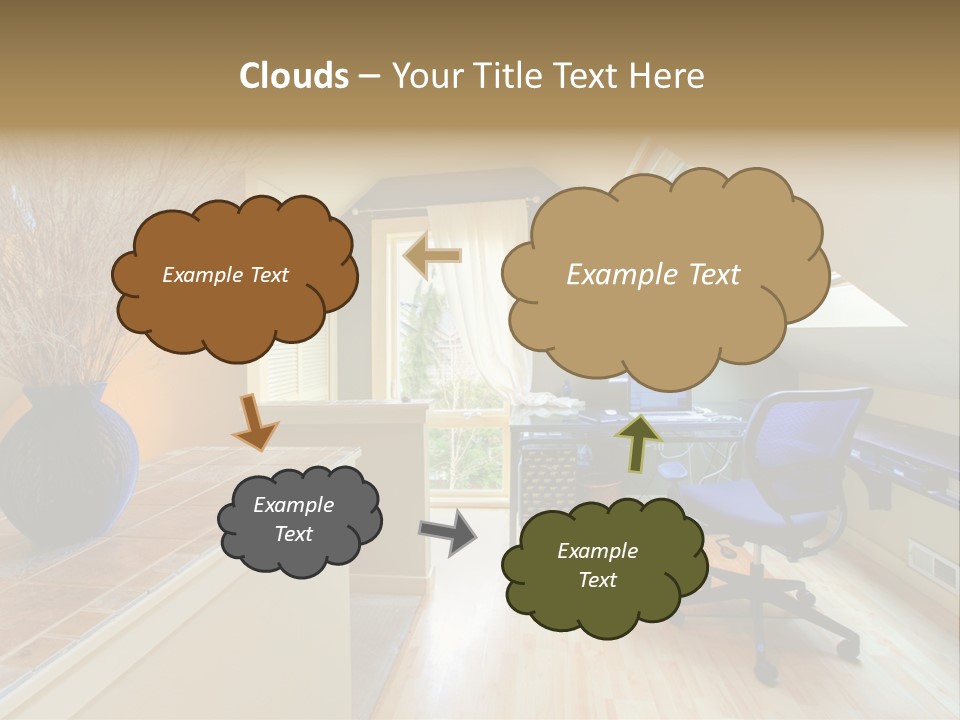 Free Stock Green PowerPoint Template