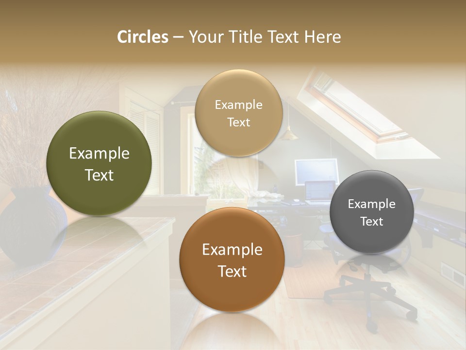 Free Stock Green PowerPoint Template