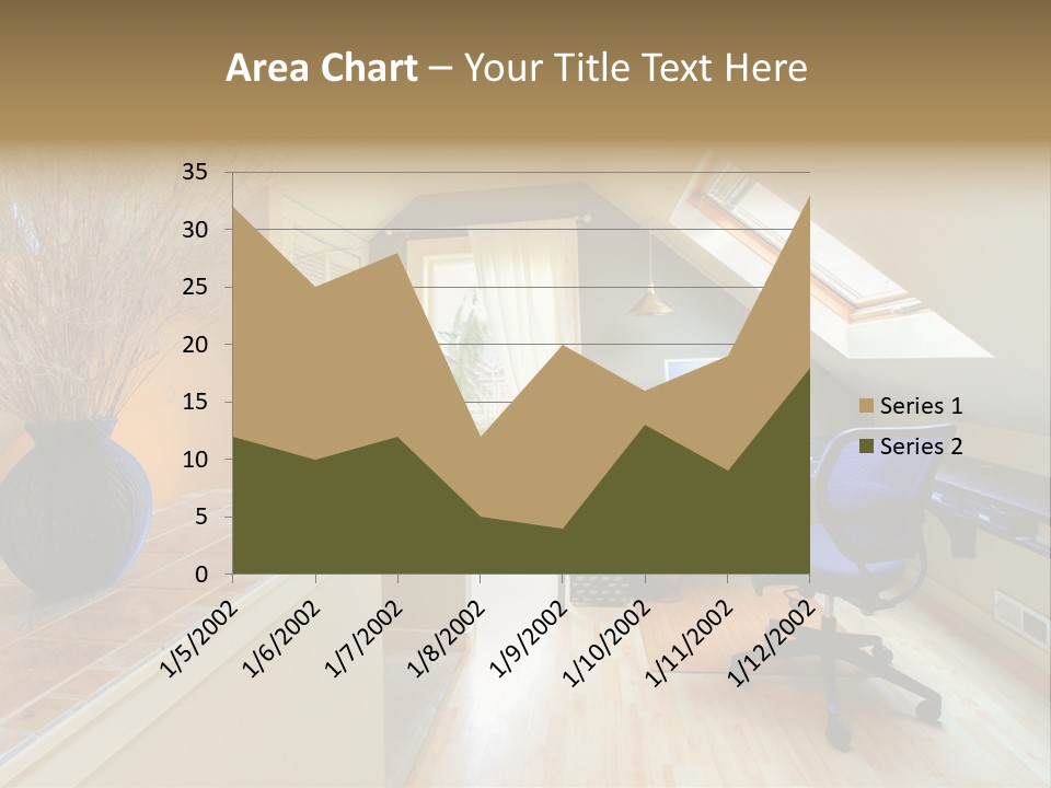 Free Stock Green PowerPoint Template