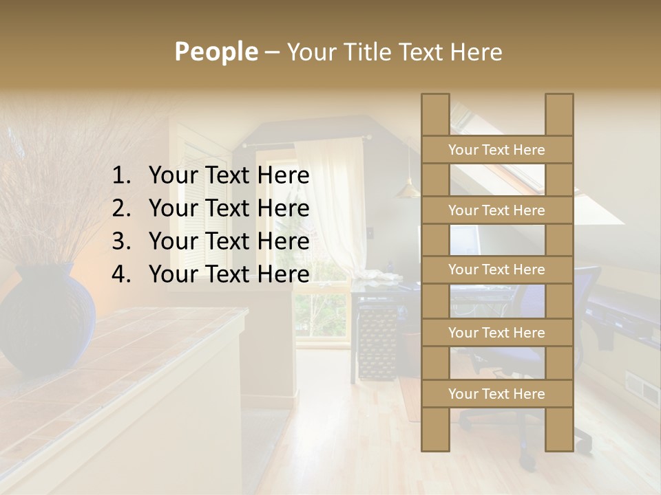 Free Stock Green PowerPoint Template