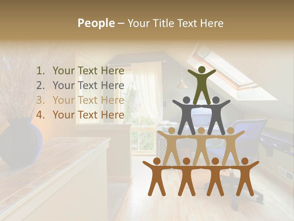 Free Stock Green PowerPoint Template