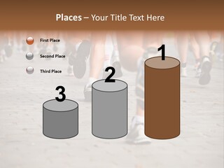 Cause Race Jogger PowerPoint Template