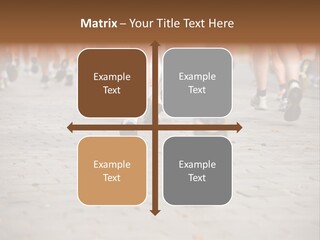 Cause Race Jogger PowerPoint Template