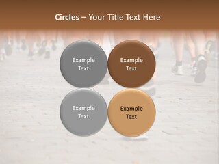 Cause Race Jogger PowerPoint Template
