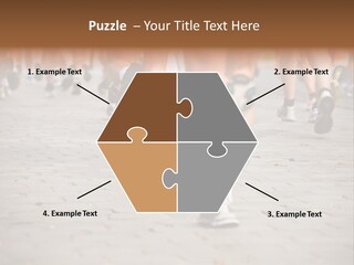 Cause Race Jogger PowerPoint Template