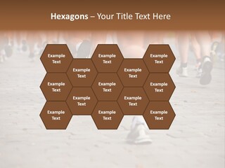 Cause Race Jogger PowerPoint Template