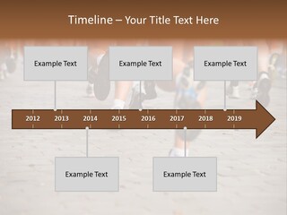 Cause Race Jogger PowerPoint Template