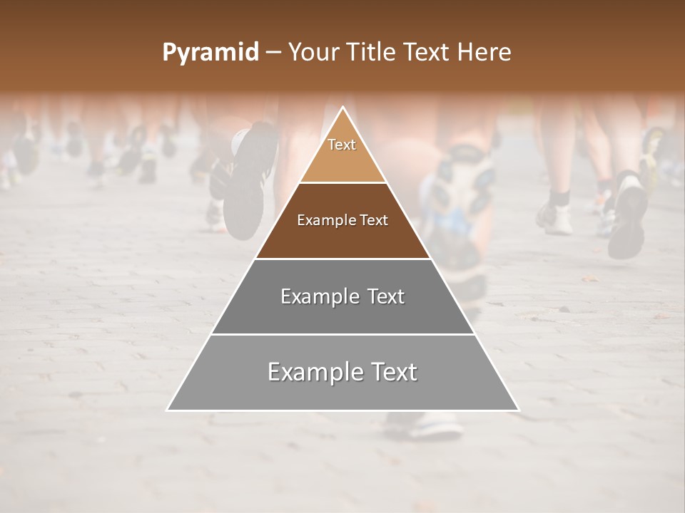 Cause Race Jogger PowerPoint Template