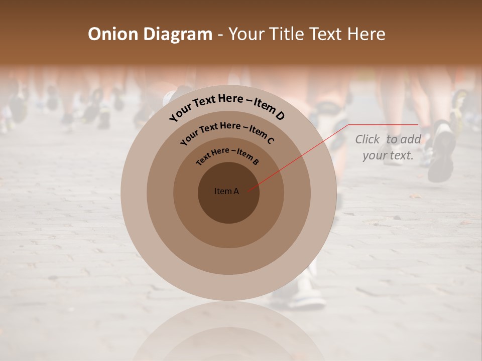 Cause Race Jogger PowerPoint Template