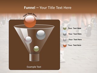 Cause Race Jogger PowerPoint Template