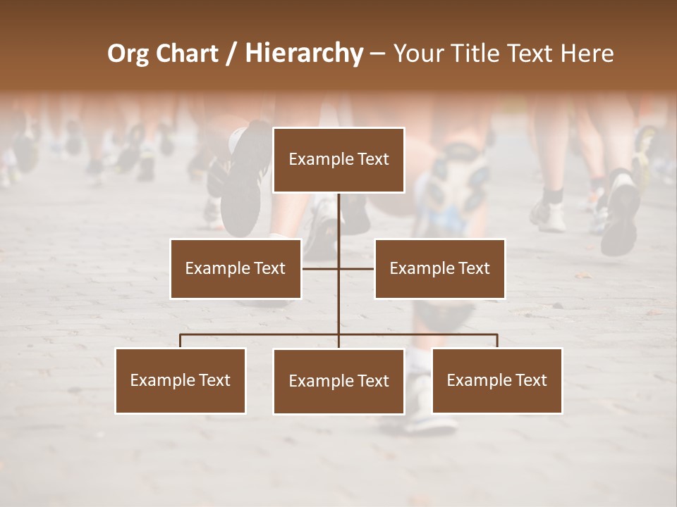 Cause Race Jogger PowerPoint Template