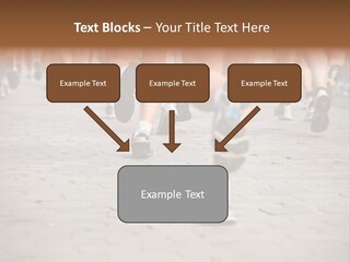 Cause Race Jogger PowerPoint Template