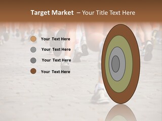 Cause Race Jogger PowerPoint Template