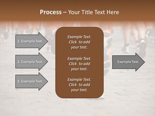 Cause Race Jogger PowerPoint Template