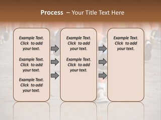 Cause Race Jogger PowerPoint Template