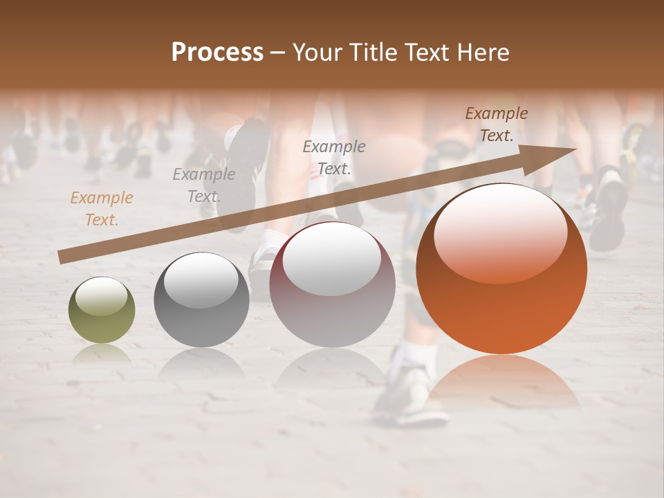 Cause Race Jogger PowerPoint Template