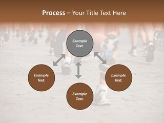 Cause Race Jogger PowerPoint Template
