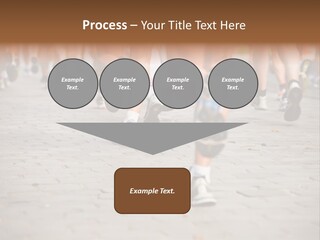 Cause Race Jogger PowerPoint Template