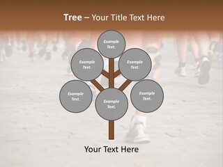 Cause Race Jogger PowerPoint Template