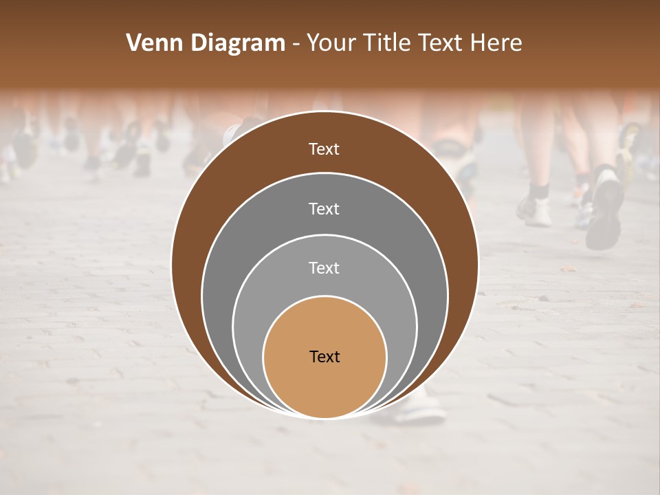 Cause Race Jogger PowerPoint Template