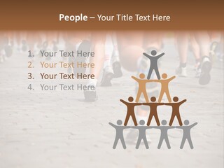 Cause Race Jogger PowerPoint Template