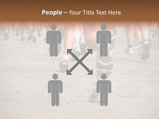 Cause Race Jogger PowerPoint Template