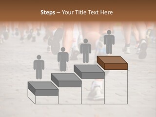 Cause Race Jogger PowerPoint Template