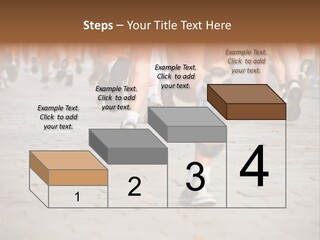 Cause Race Jogger PowerPoint Template