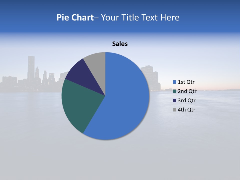 Wide Landmark Harbor PowerPoint Template