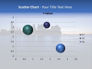 Wide Landmark Harbor PowerPoint Template