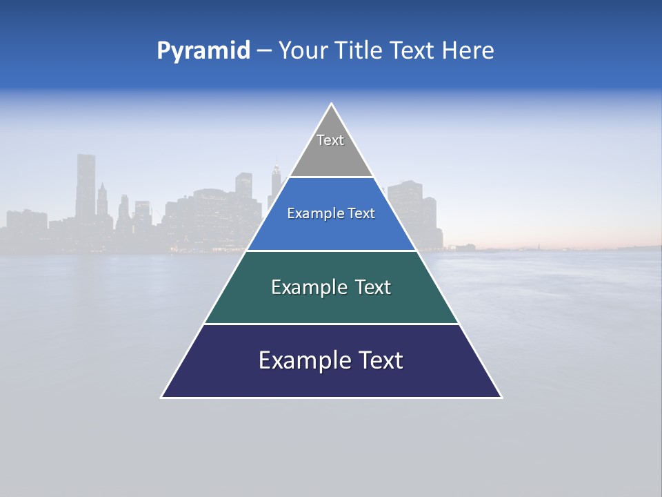 Wide Landmark Harbor PowerPoint Template