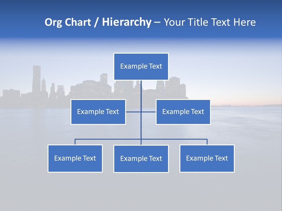 Wide Landmark Harbor PowerPoint Template