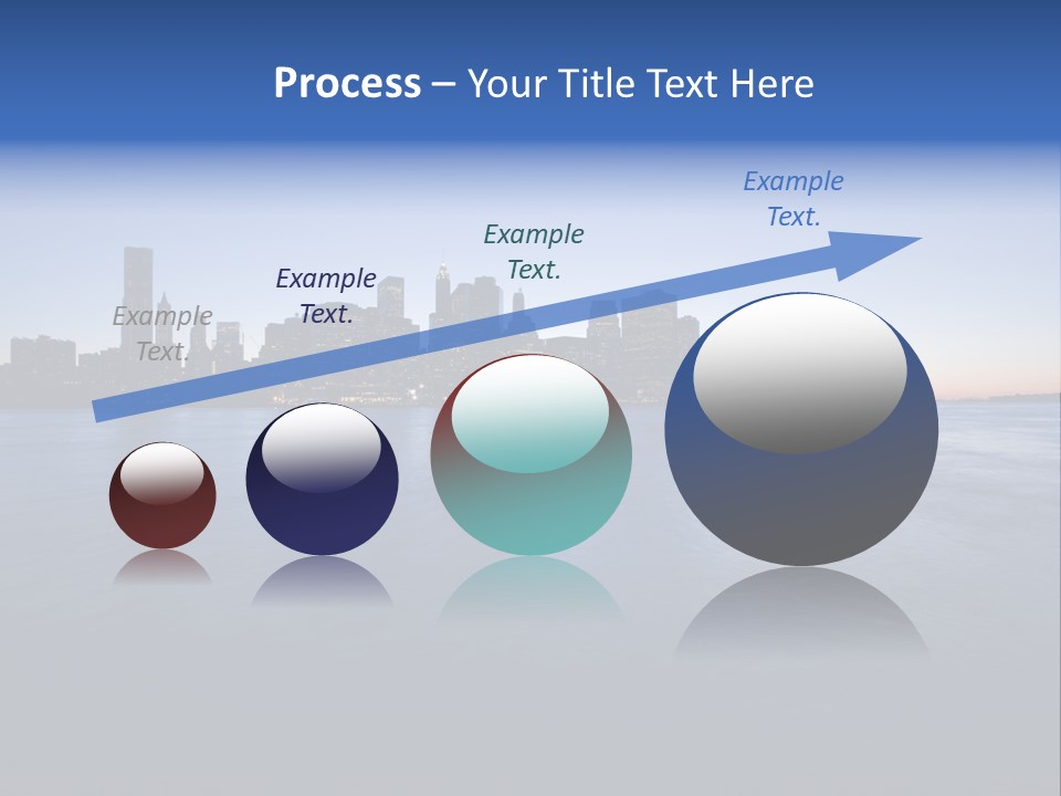 Wide Landmark Harbor PowerPoint Template