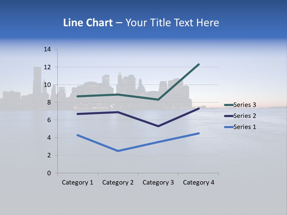 Wide Landmark Harbor PowerPoint Template