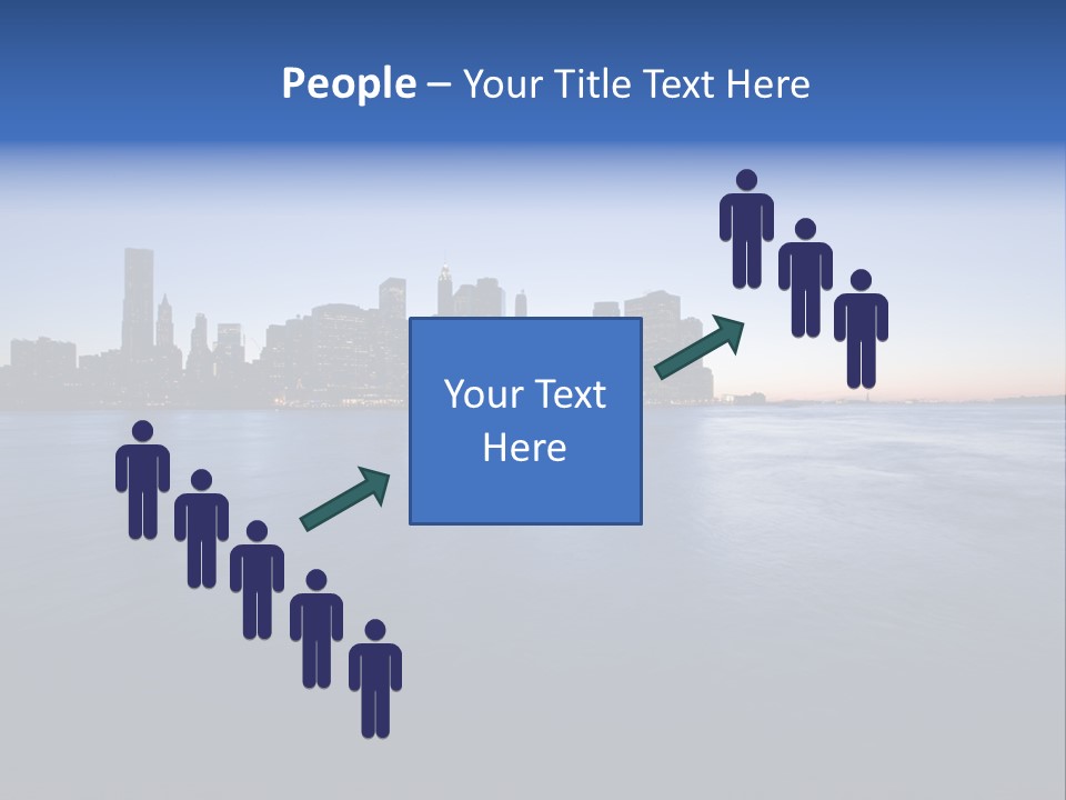 Wide Landmark Harbor PowerPoint Template