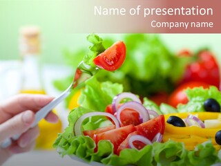 Italian Tablesetting Organic PowerPoint Template