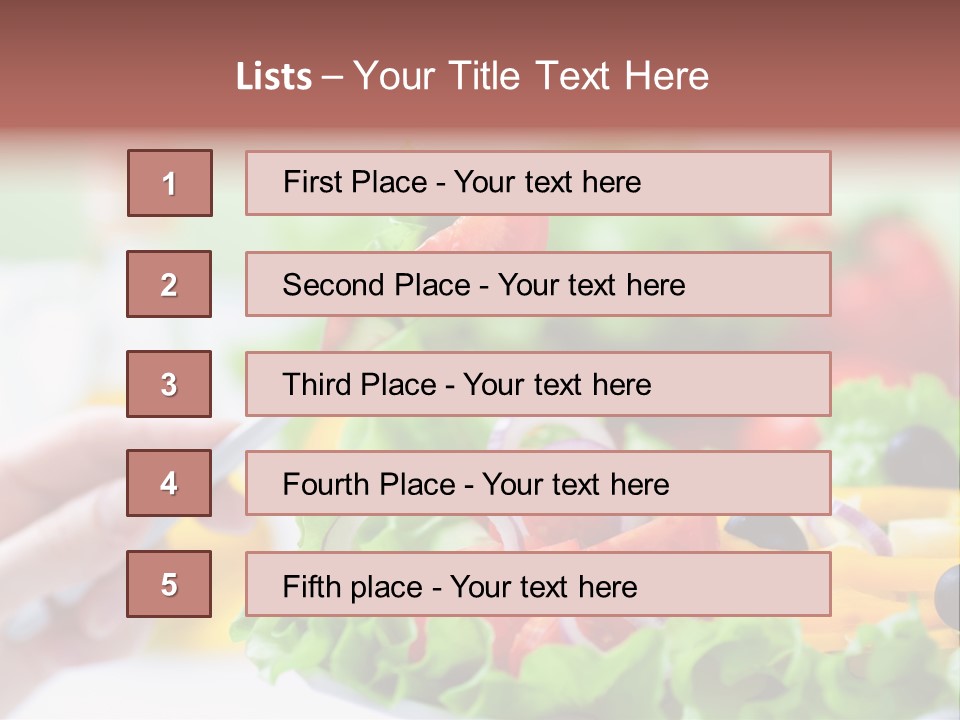 Italian Tablesetting Organic PowerPoint Template