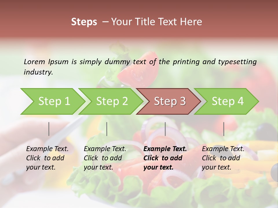 Italian Tablesetting Organic PowerPoint Template