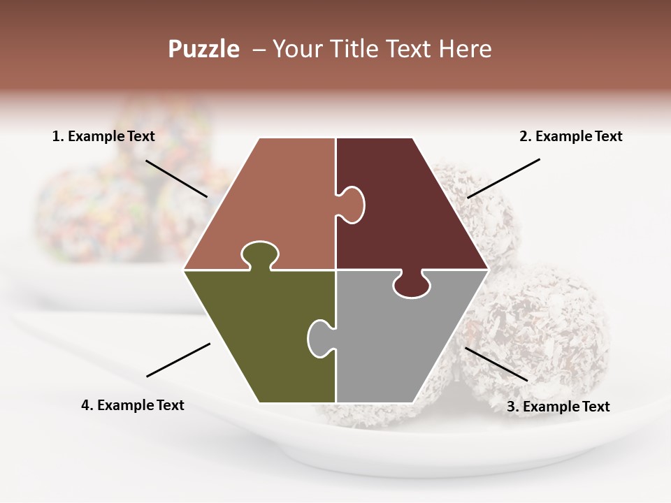 Dessert Sugar Rum PowerPoint Template
