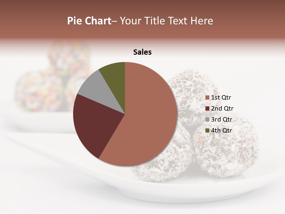 Dessert Sugar Rum PowerPoint Template
