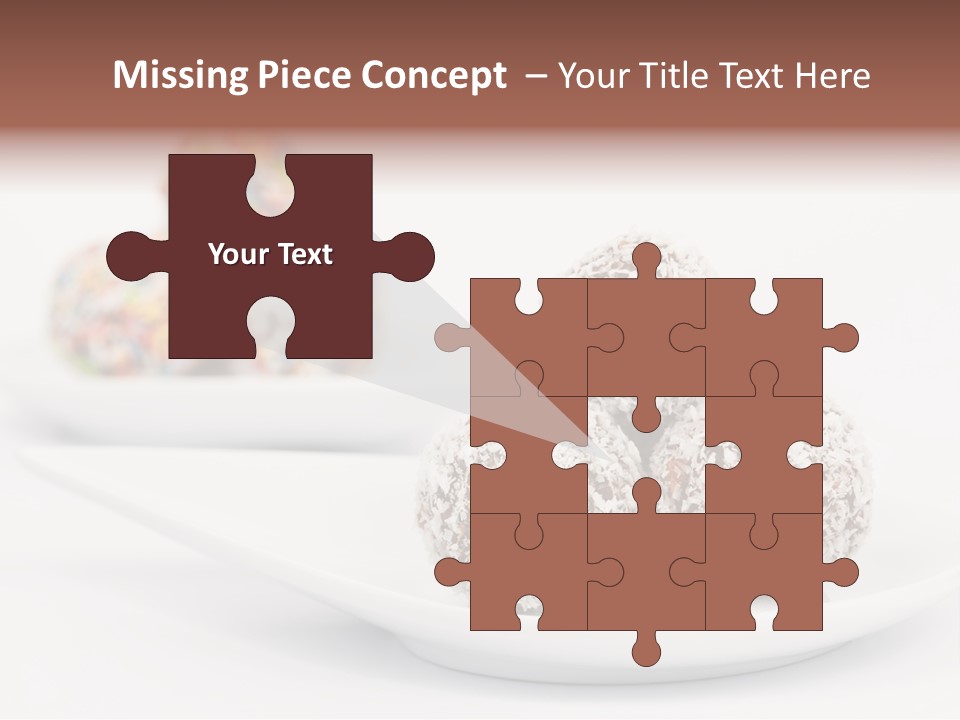 Dessert Sugar Rum PowerPoint Template