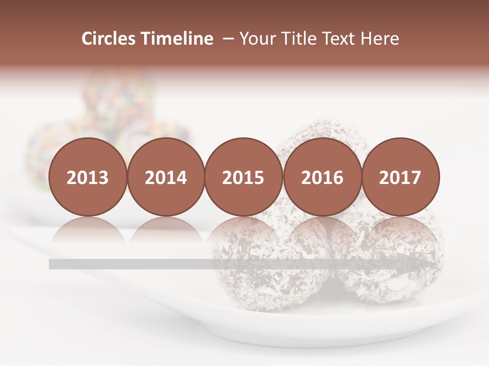 Dessert Sugar Rum PowerPoint Template